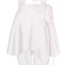 Load image into Gallery viewer, Silky White Skirt - Juniper
