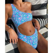 Load image into Gallery viewer, 1 Piece Floral Beach Bikini - Juniper
