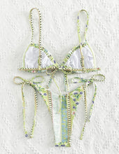 Load image into Gallery viewer, Alex Tied Bikini Set - Juniper
