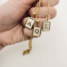 Load image into Gallery viewer, Initial Necklace, Custom Initial Necklace - Juniper
