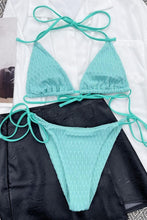 Load image into Gallery viewer, Triangle Cheeky Bikini Set - Juniper
